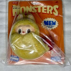 POPMART THE MONSTERS Wacky Mart Series-Earphone Case (shrimp) NWT